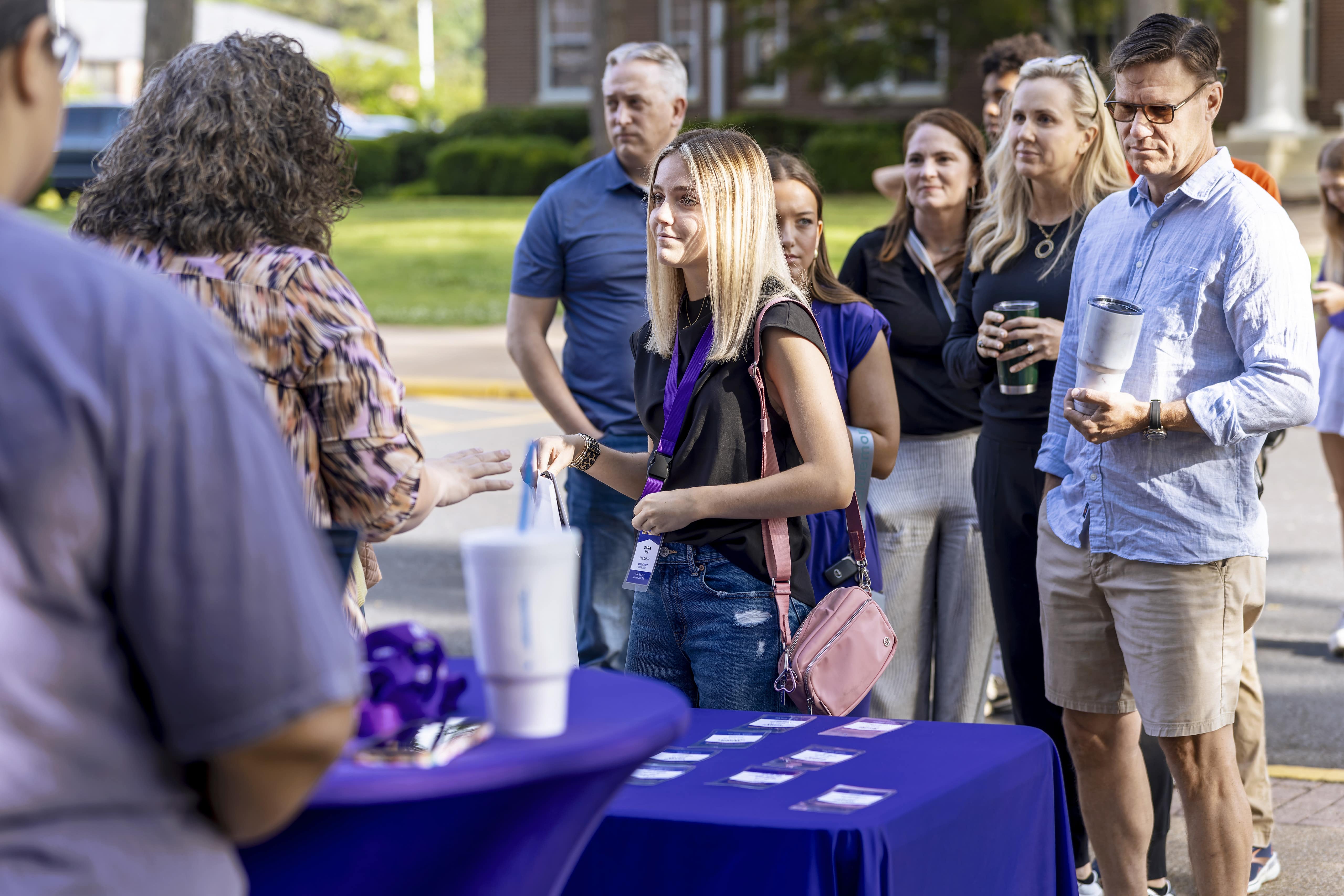 Group visit table