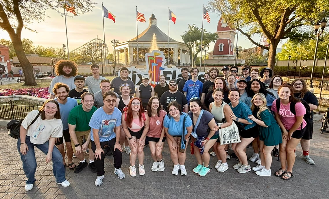 Tour group photo