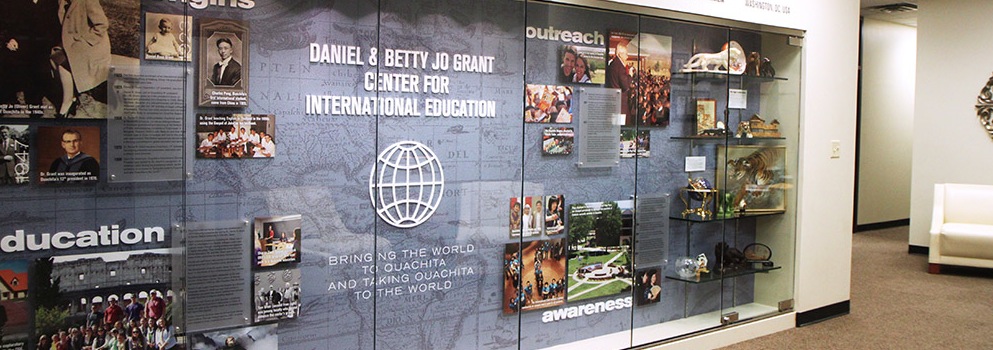 Grant Center dedication service highlights Ouachita’s focus on international education.