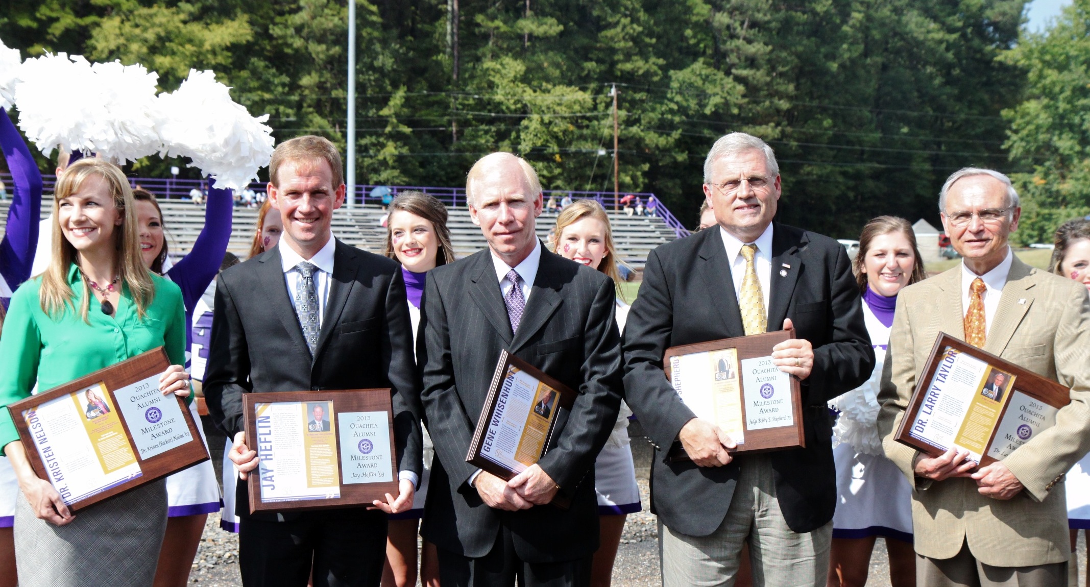 Ouachita honors five Alumni Milestone Award recipients.