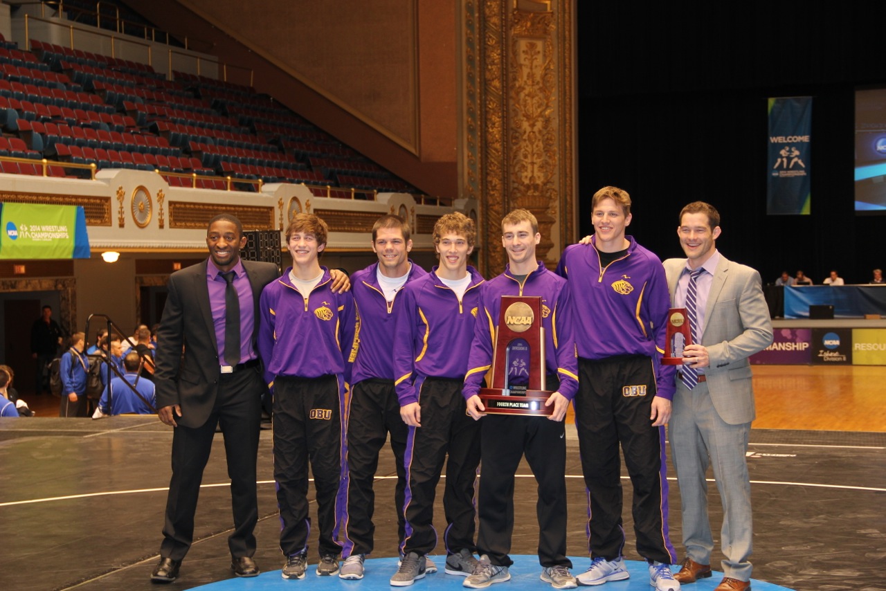 Ouachita wrestlers rank 4th nationally in NCAA tourney; Ward named D-II Coach of the Year.