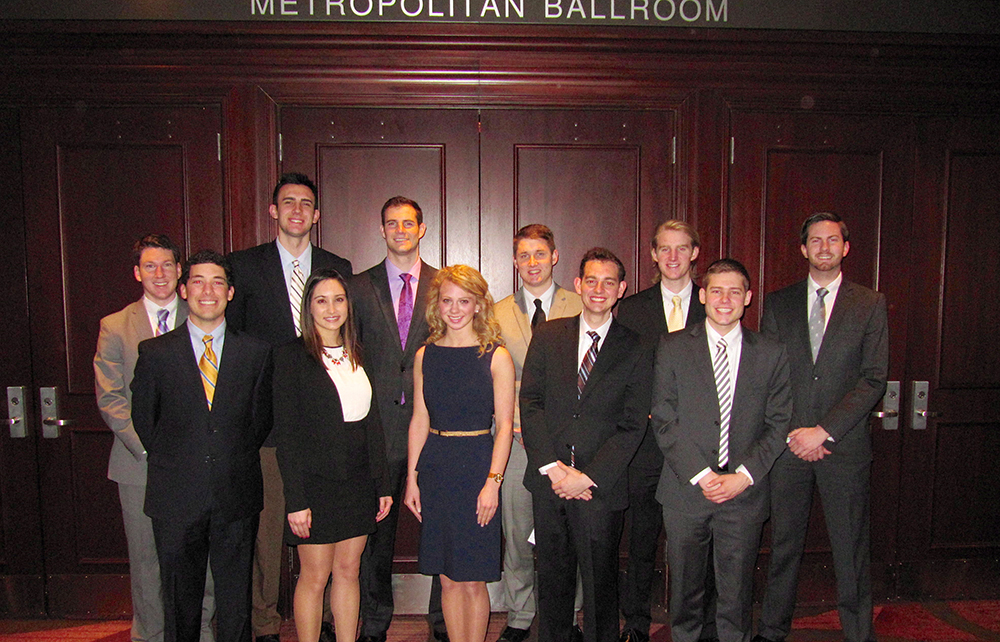 Ouachita business students manage investment fund, attend New York forum.