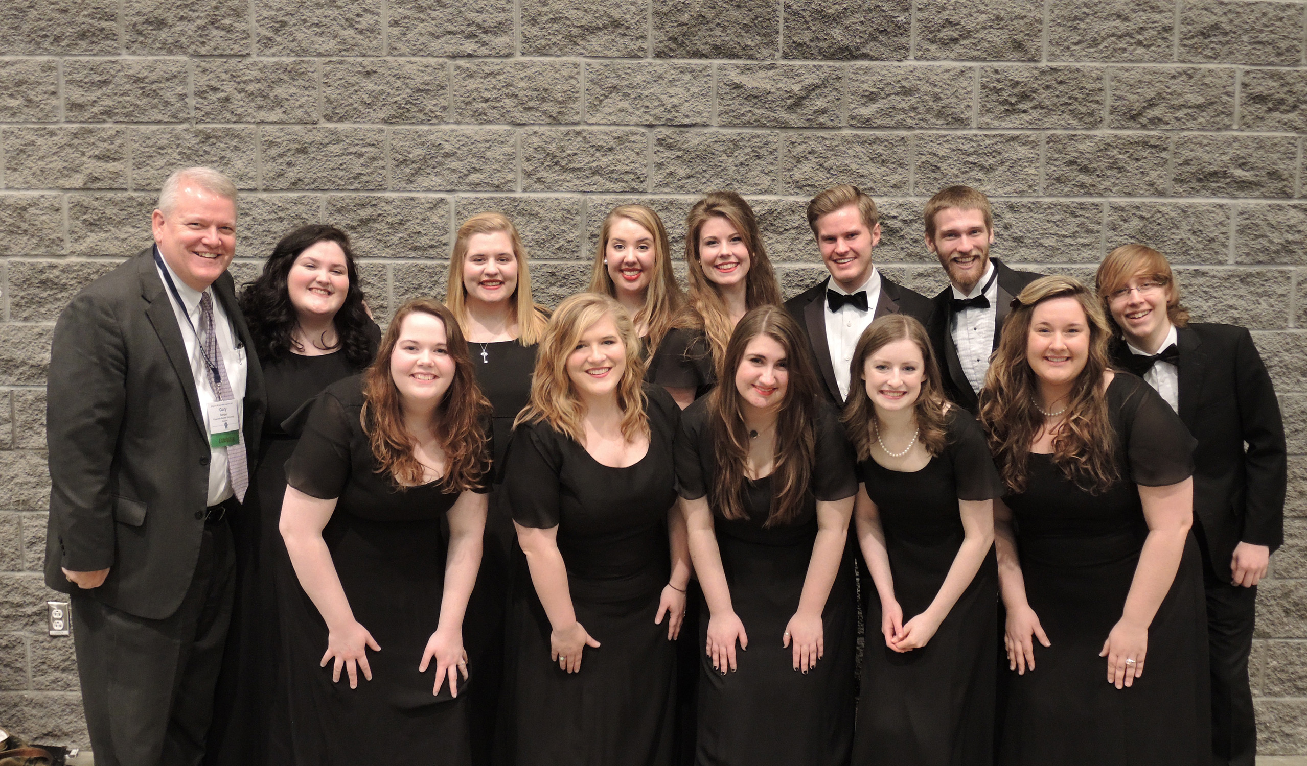 Twelve Ouachita students perform in Arkansas Intercollegiate Choir.