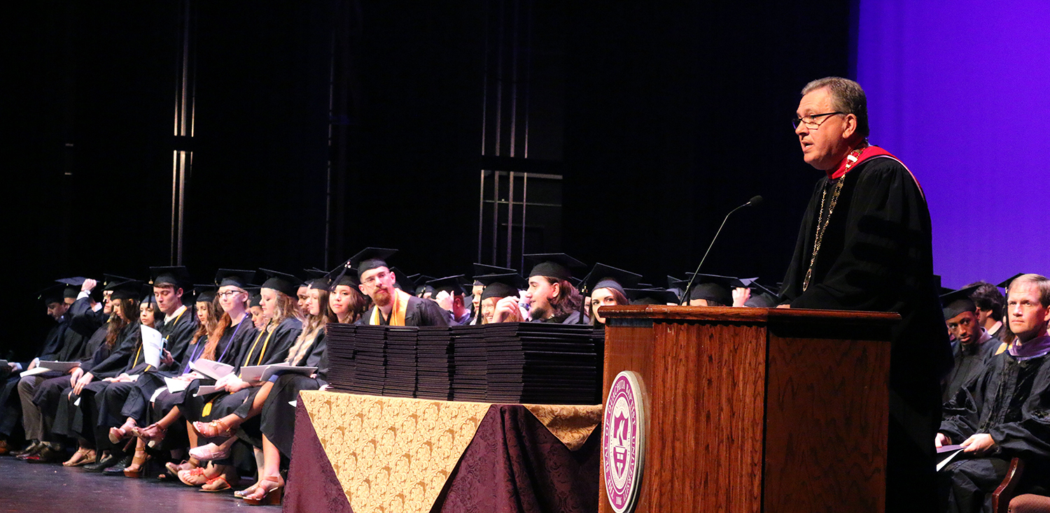 Ouachita honors 343 graduates, awards honorary doctorate to Dr. Sonny Tucker.