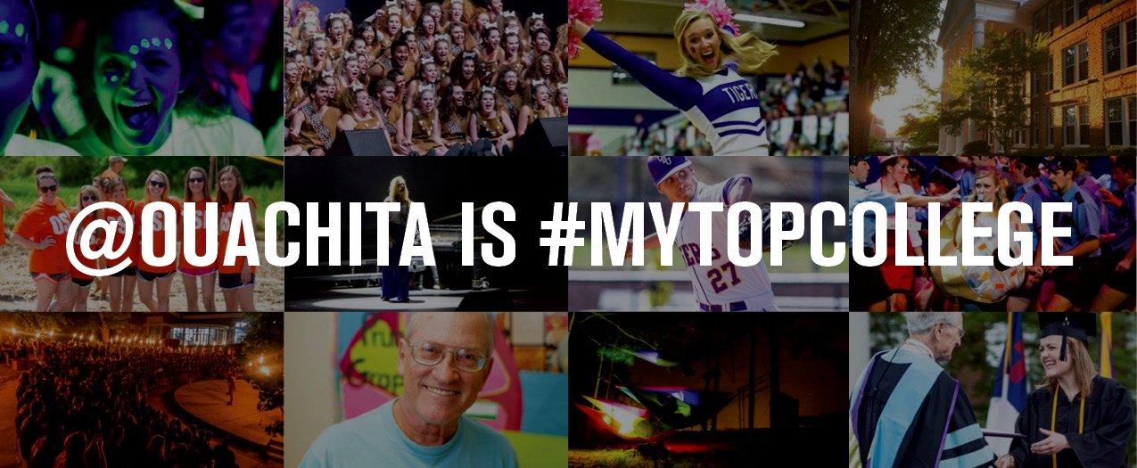 Ouachita earns national championship in 2016 #MyTopCollege competition.