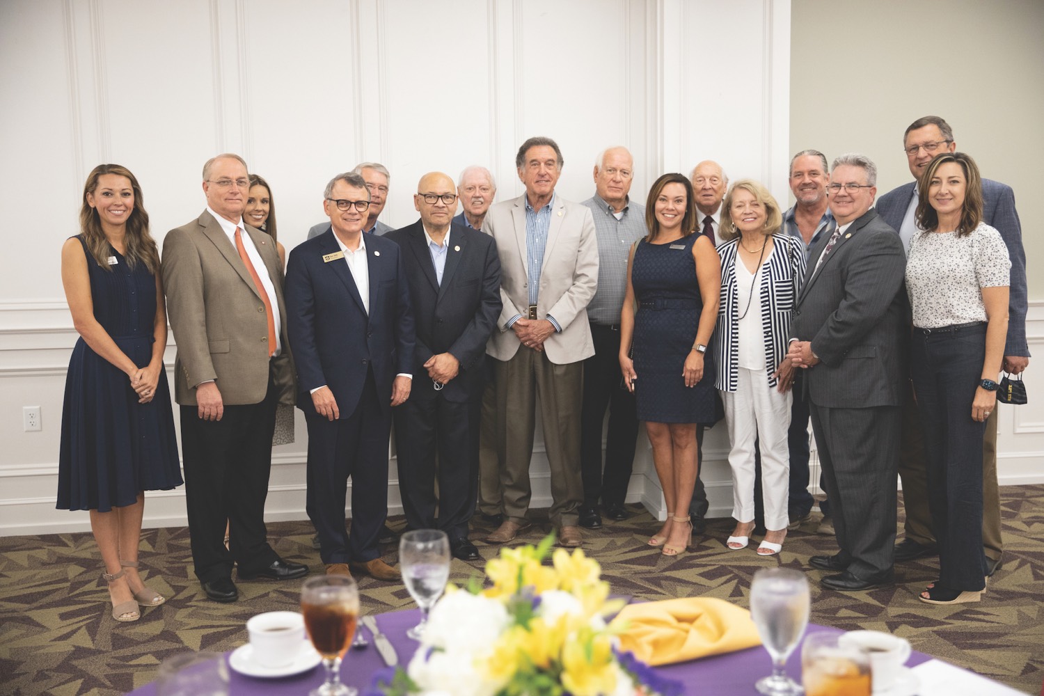 Friends, colleagues and civic leaders gathered at Ouachita to celebrate Robert S. Moore Jr. when he received Ouachita's Distinguished Alumni Award during a luncheon held in his honor.