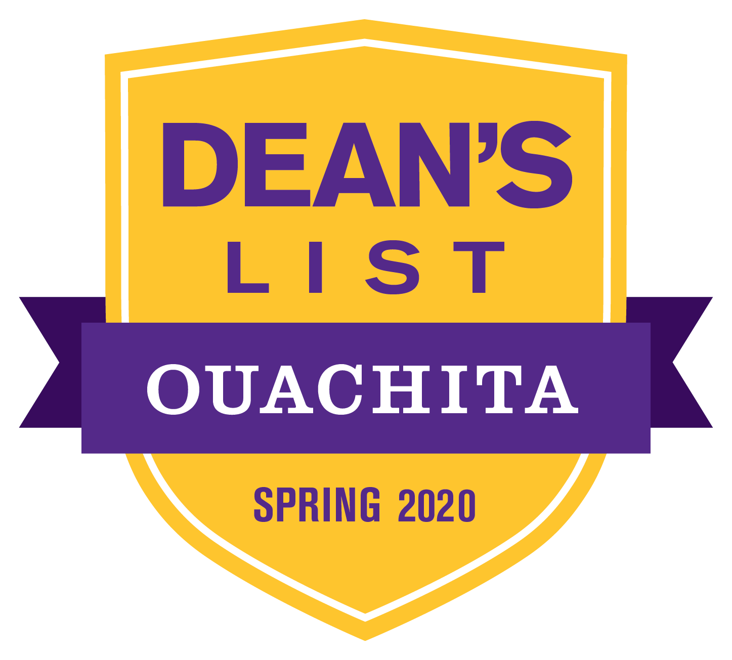 Dean's list badge spring 2020 