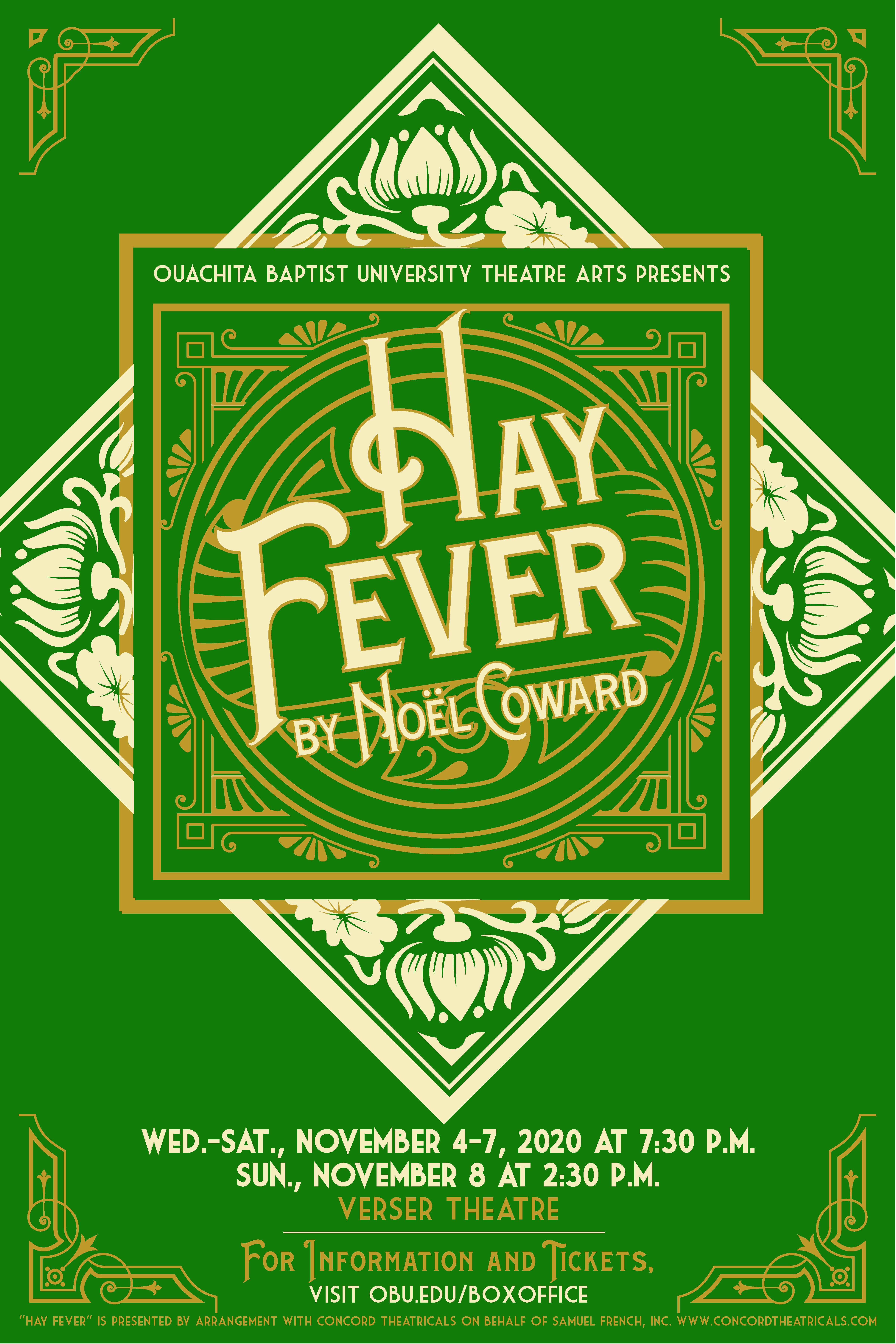 Hay Fever poster
