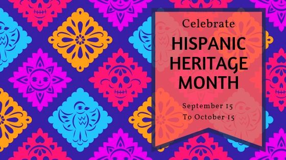 Hispanic heritage month banner