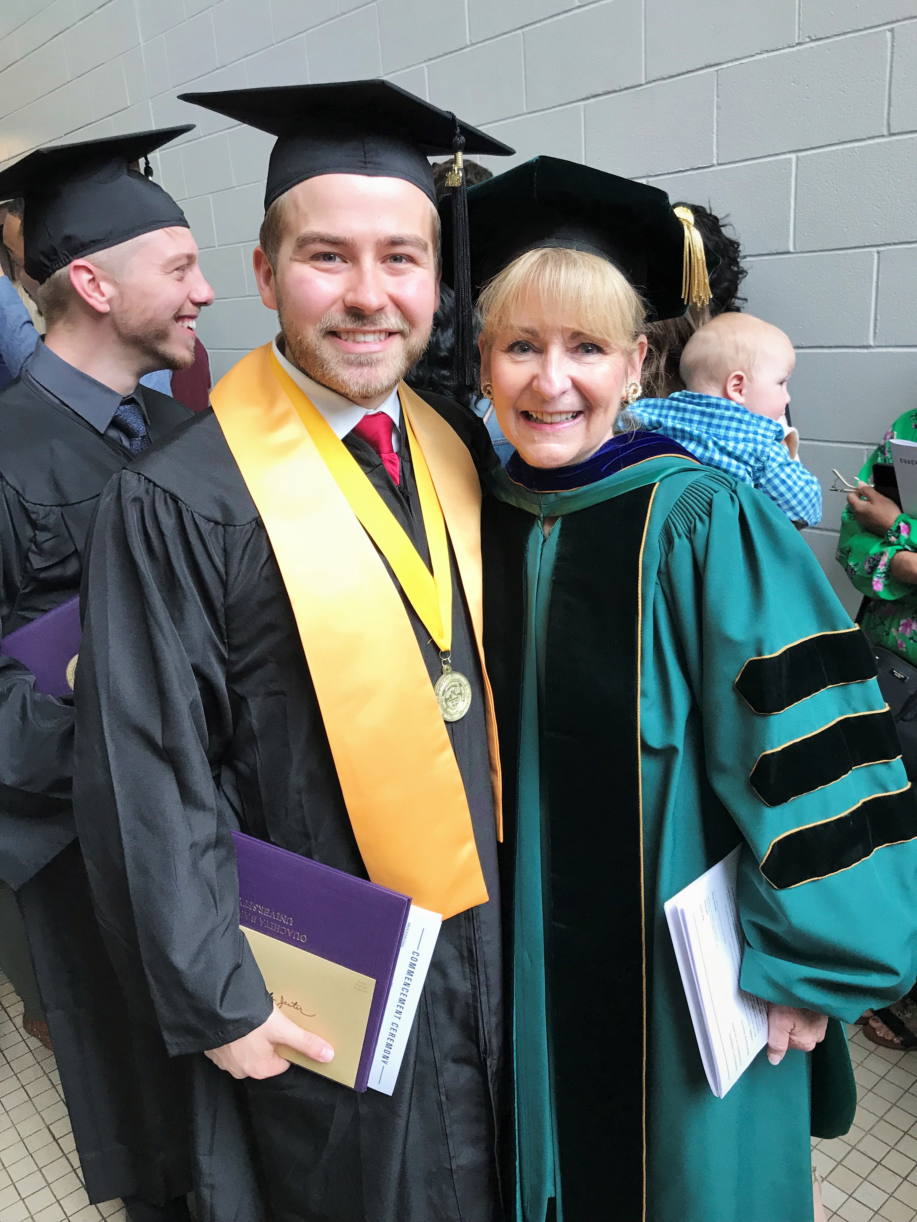 Cole and Dr. Barbara Pemberton