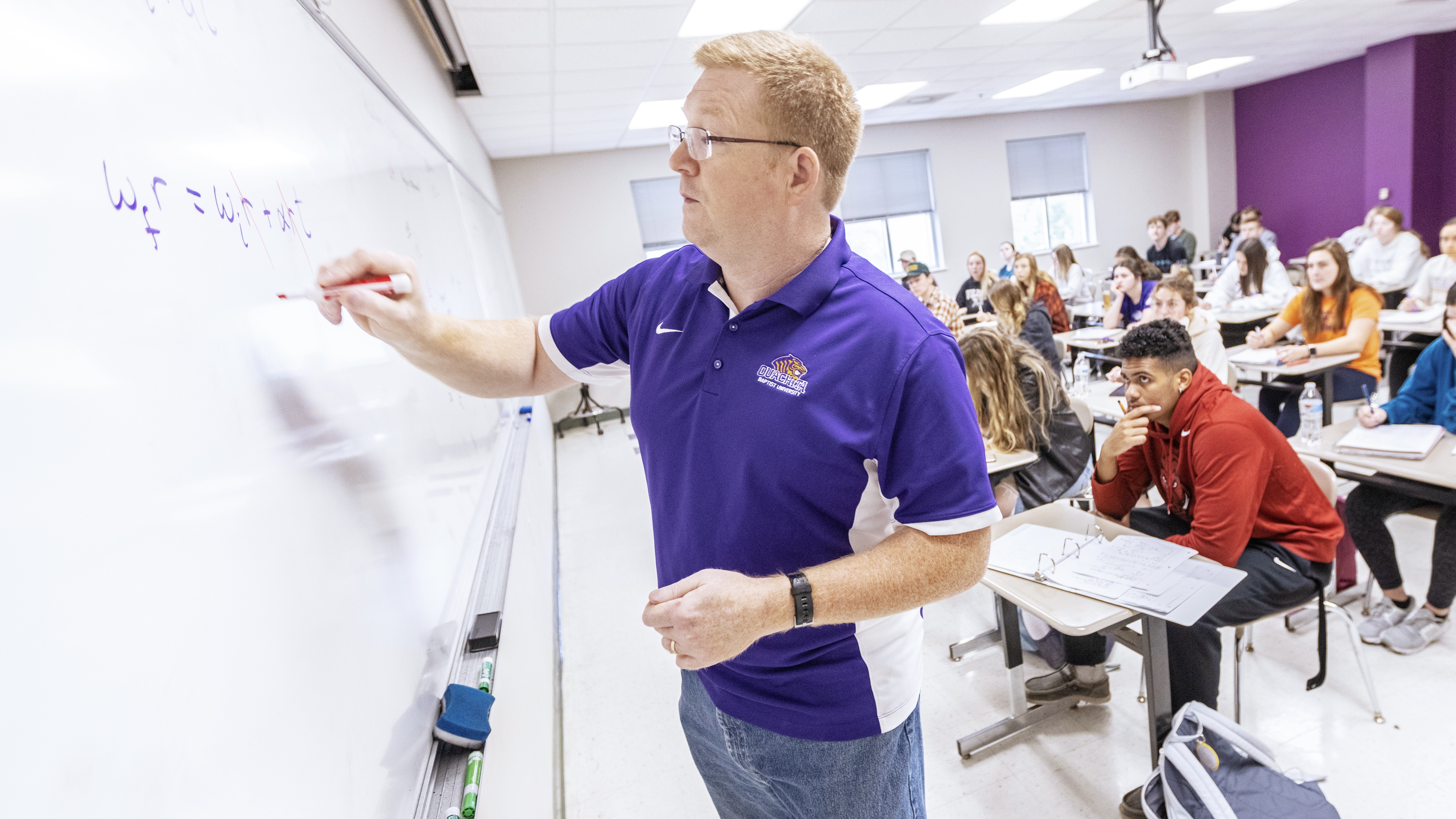 Dr. Kevin Cornelius, professor of physics at Ouachita Baptist University