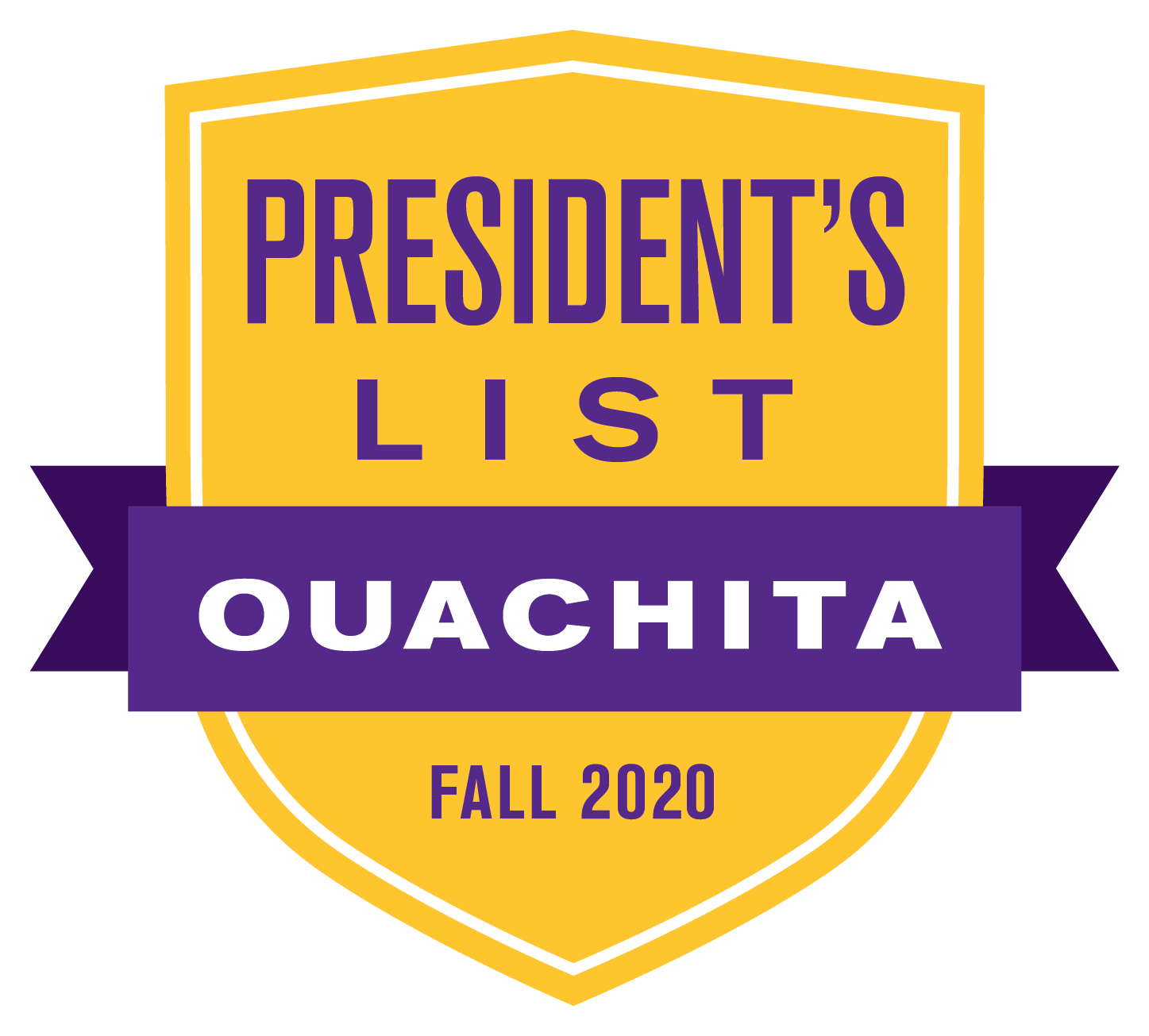 President's List Fall 2020
