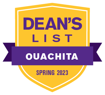 Spring 2023 Dean's List badge