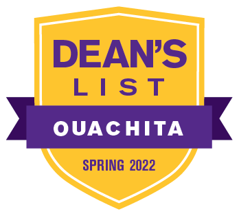 Spring 2022 Dean's List badge