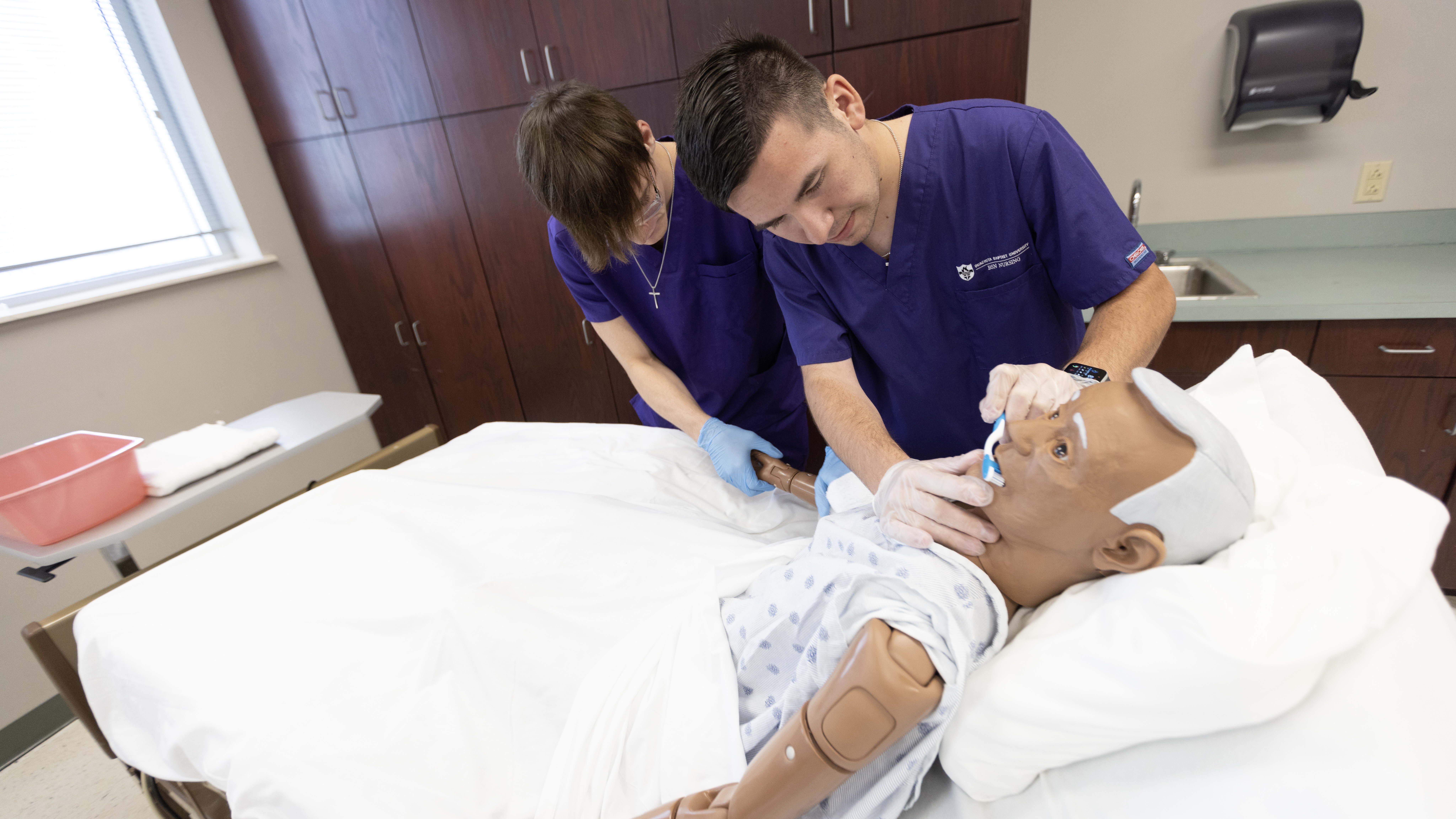 students in Ouachita's Department of Nursing