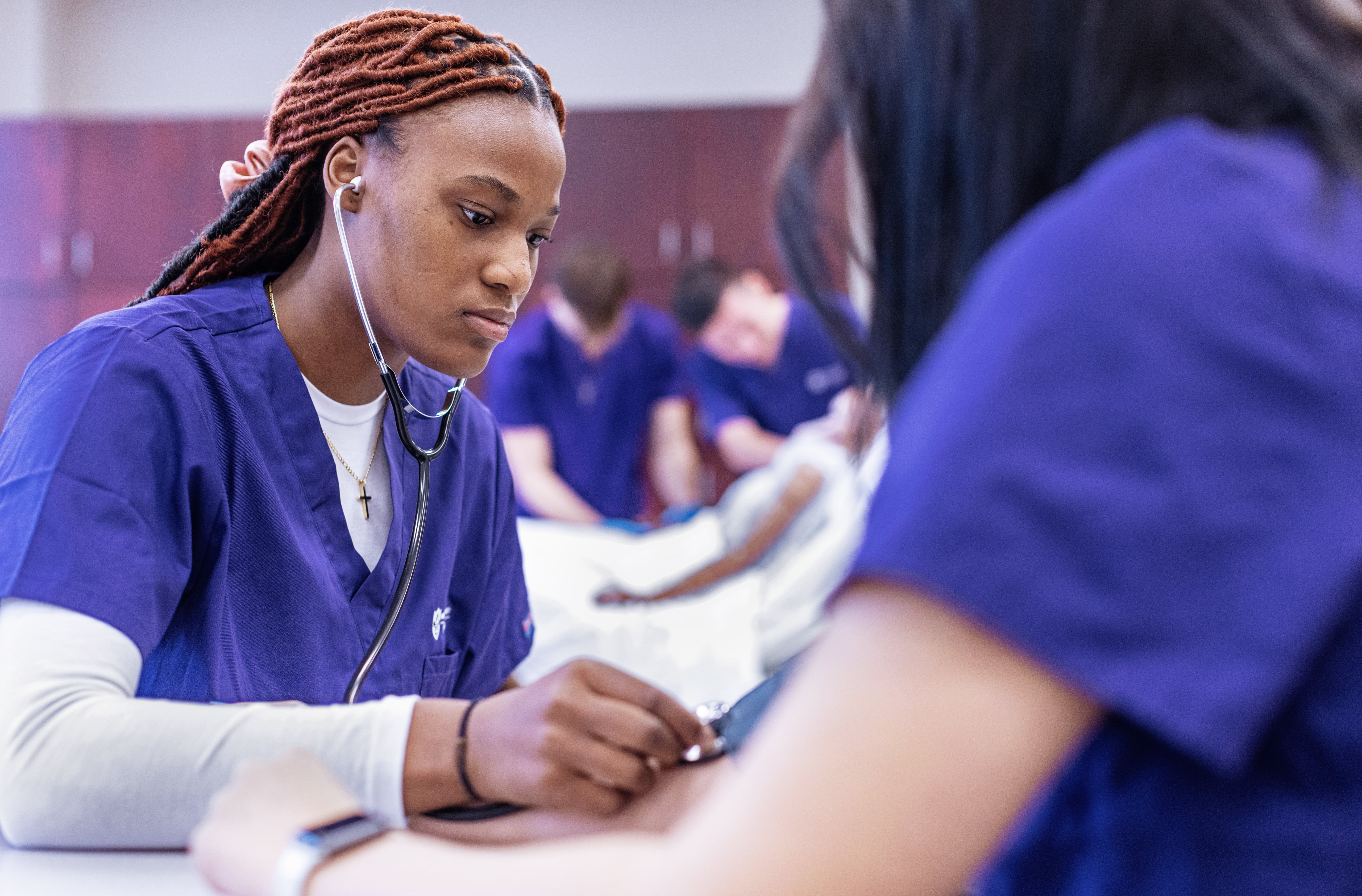 students in Ouachita's Department of Nursing