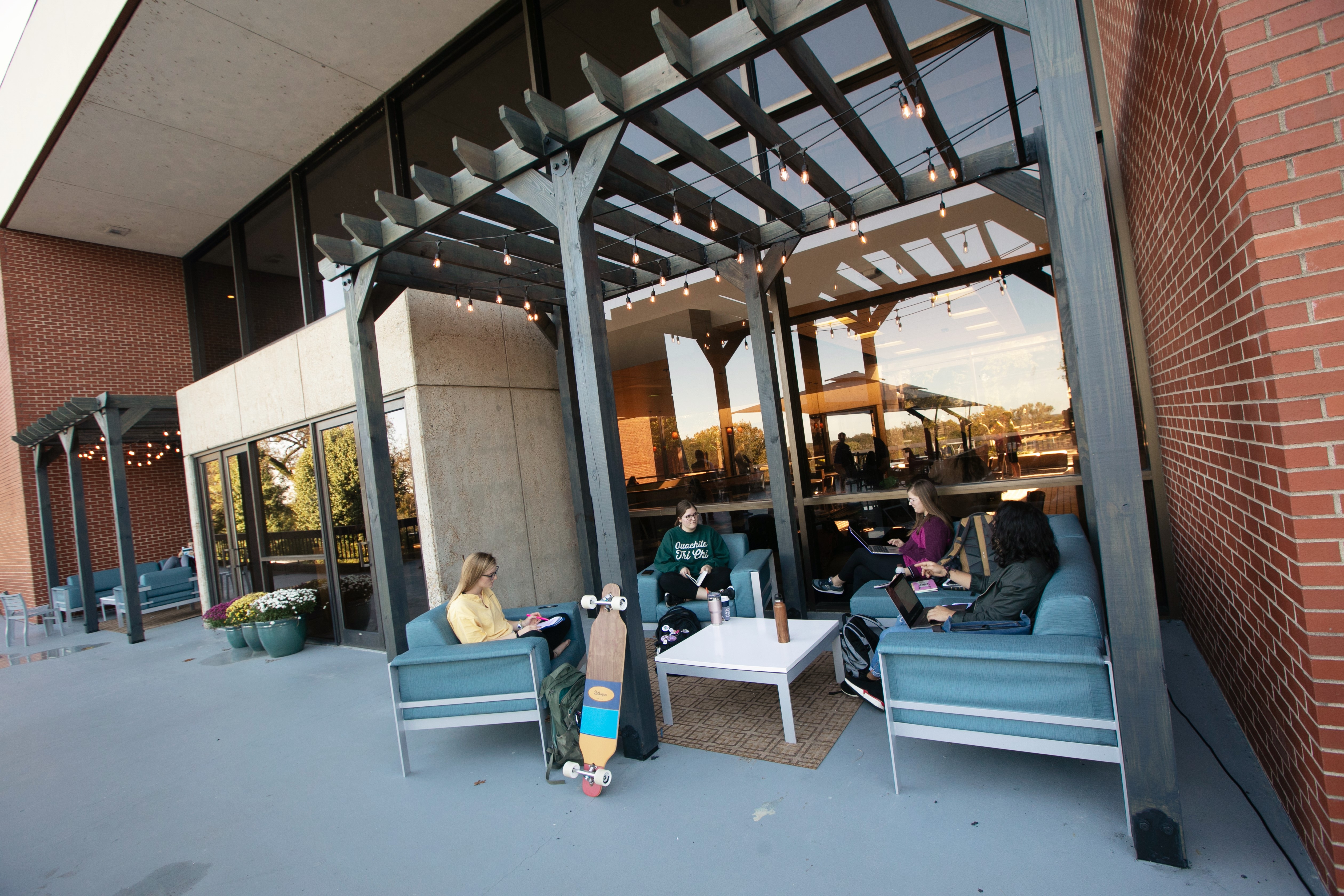 Evans Student Center Balcony