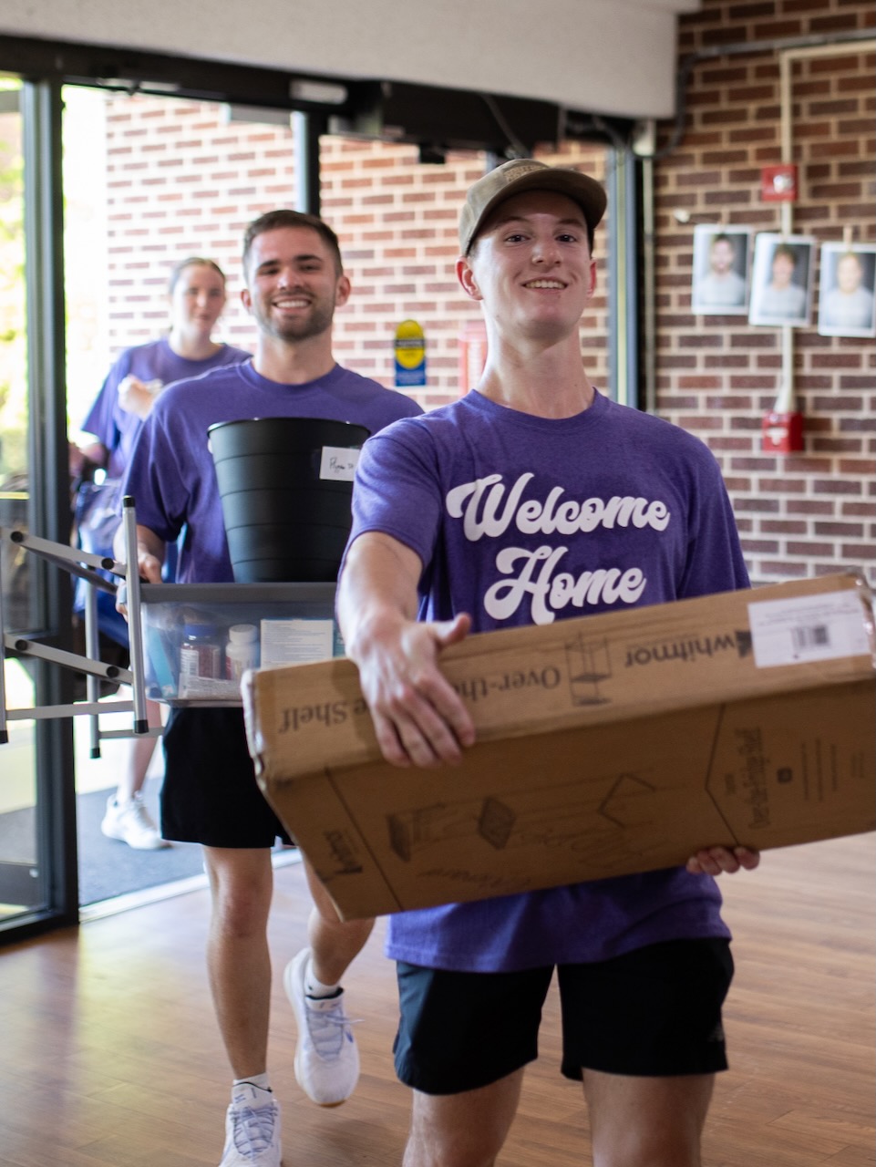 Students help with move-in image placeholder