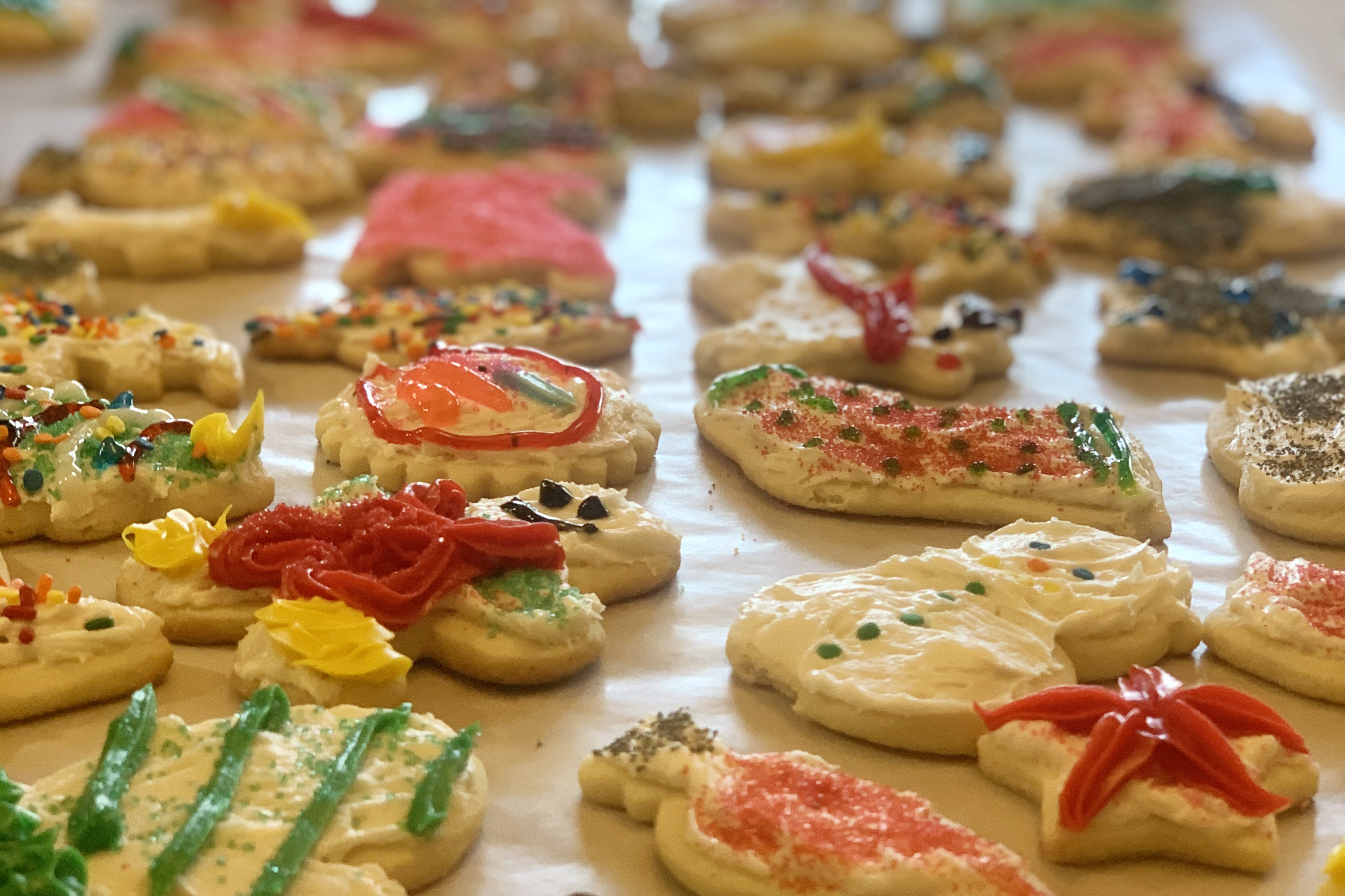 Zimny Christmas cookies